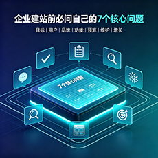枣强建站-企业建站前必问的7个核心问题 - 网站建设规划指南
