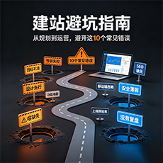桃城建站-建站避坑指南：从规划到运营，避开这10个常见错误