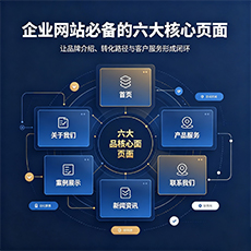 衡水建站-企业网站必备的六大核心页面
